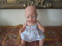 Baby Born, magische Augen, Mädchen, mit Kleid, Schlafaugen, Puppe