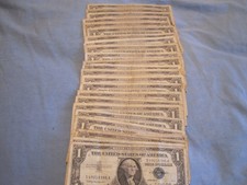 Lot Of (25) 1957 Series $1 Blue Silver Certificates