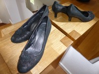 schöne Pumps schwarz Gr.40