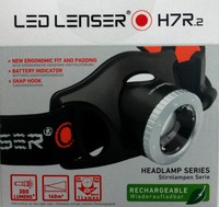 Zweibrüder LED LENSER H7R.2  AKKU Kopflampe Stirnlampe bis 300 lm