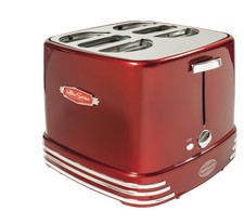 Nostalgia Electrics 4 Slices Retro Series Pop-Up Hot Dog Toaster