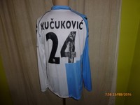 TSV 1860 München Kappa Langarm Matchworn Trikot 07/08 + Nr.24 Kucukovic Gr.L- XL