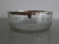 Meeresfrüchtetschale um 1900 , 800er Silber .