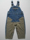 Oshkosh 24mo Childs Western Overall Jeans Boys Girls Minion Denim Romper Pants