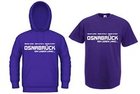 T-Shirt / Kapuzensweat OSNABRÜCK EIN LEBEN LANG Ultra Hoodie, Kapu; Trikot