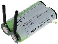 Ni-MH Akku für Philips Philishave Cool Skin HQ6740 Batterie 2,4V 2000mAh Accu