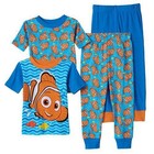 DISNEY FINDING NEMO PAJAMAS SIZE 2T 3T 4T NEW!