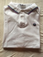 Wimbledon Polo Shirt Größe XXL in Weiß