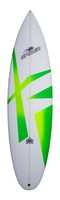 Spider Hydro X Hybrid Shortboard, High Performance Surfboard, Wellenreiter grün