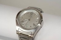 BREIL MILANO HERREN DESIGNER UHR ALL STEEL SWISS MADE WEIß NEU & OVP WATCH !!!