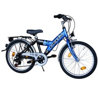JUNGENFAHRRAD 20" 6-GANG SHIMANO FAHRRAD 20 ZOLL BLAU ALU-FELGEN EU-PRODUKT NR17