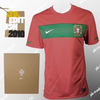 Nike Portugal Trikot rot Jersey Dri-Fit  LIMITID EDITION 2010 Heimtrikot Größe L