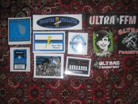 11 Ultras Aufkleber Ultras Frankfurt 97/UF97,Curva Nord Bergamo,Forever Atalanta