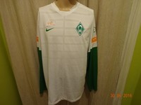 Werder Bremen Nike Langarm Spieler Freizeit-Training Trikot "ohne Sponsor" Gr.XL