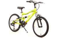 Hillside Hero 20" Kinderfahrrad Mountainbike Fahrrad MTB 7 Gang Schaltung Fully