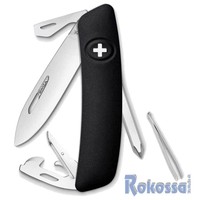 SWIZA Schweizer Taschenmesser D04  Edelstahlklinge 11 Funktionen Schraubendreher