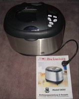  8695Unold Brotbackautomat Onyx Edelstahl Brotbackmaschine 510 Watt