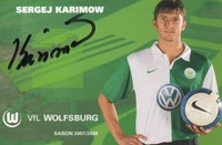 Sergej Karimow - VfL Wolfsburg  - Saison 2007/08