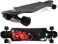 BUSTIN BROOKLYN - MAESTRO PRO THERMOCARBON Komplett Longboard Deck BLK