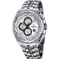ECHT FESTINA Uhren Chrono Bike 2015 Herren Chronograph Weiss - f16881-1
