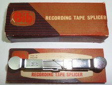 Bib Recording Tape Splicer