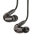 Shure SE215-K Sound Isolating Earphones Headphones w Dynamic MicroDriver - Black
