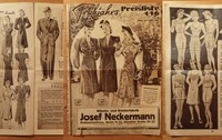 RARITÄT Josef Neckermann 1941 Versandhaus Preisliste 116 Berlin Kleider Katalog