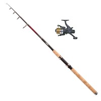 Karpfen Hecht Angelset 1 x Jenzi Tele Energy 2,70m Teleskoprute 1 x Rolle EG60