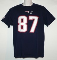 New England Patriots - Rob Gronkowski Player Shirt - NFL American Football - Neu