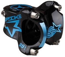 Spank Spike-Bearclaw stem (31.8) 0d x 35mm - black/blue