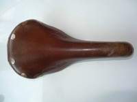 Brooks SWIFT Chrome Kernleder Sattel Leder Honig Honey Braun 