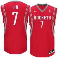 NBA Basketball Trikot/Jersey Revolution30 HOUSTON ROCKETS Jeremy Lin #7 rot