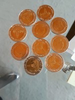 5mal10 Baht Münzen (gesamt 50baht )