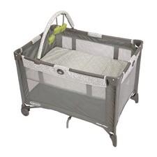 Baby Playpen Compact Portable Travel Play Yard Kids Crib Foldable Children