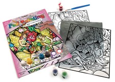 Flower Fairy Fairies Foil Painting Paint By Numbers Glass Art Craft Kit Fbpn5