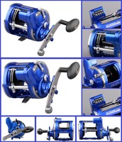 Spro Offshore Pro Blue 4300 4500 LH Linkshand Multirolle Meter Zählwerk NEW 2016