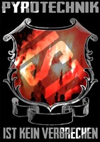 Pyro Poster #7 DinA3 Pyrotechnik ist kein Verbrechen Ultras Stadion Fussball