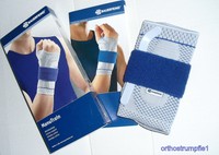 NEUE orig. ManuTrain Handgelenksbandage Bauerfeind Größe 4 links Farbe titan