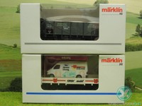 Märklin 46037 etc H0 Insider Jahreswagen und Niederbordwagen OVP (CV) F1009
