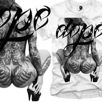 E1SYNDICATE T SHIRT DOPE PIN UP CALI GANG LAST KINGS HBA HYPE TRILL PYREX DJ
