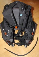 Aqualung Wave Tarierjacket - black/orange - Größe L