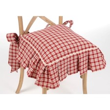 Des galettes de chaise à carreaux vichy  Marie Claire Idées