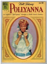 DELL 4 COLOR 1129 WALT DISNEY POLLYANNA TV/FILM PHOTO COVER HAYLEY MILLS 1960 DELL 4 COLOR 1129 WALT DISNEY POLLYANNA TV/FILM PHOTO COVER HAYLEY MILLS 1960