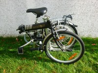 Dahon Vitesse Klappfahrrad Bootsrad Fahrrad 20 Zoll 7 Gang mattschwarz