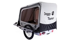 Fahrradanhänger / Hundeanhänger Kid's Doggy Tourer L silber