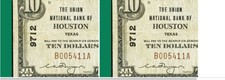 New listing
Houston, Texas - $10 1929 Type 1 The Union National Bank Charter. # 9712