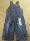 Carter's Boys Denim Jean Overalls Size 18 Months NWT