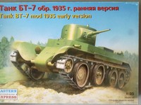 EASTERN EXPRESS 35108 Tank BT-7 mod 1935 early version 1:35 (Decals defekt)