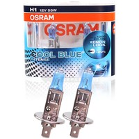 OSRAM COOL BLUE INTENSE XENON LOOK H1 55W 12V DUO BOX LAMPEN / GLÜHBIRNEN TYZ