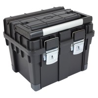HD Compact 1 Werkzeugkoffer Box Toolbox Werkzeugkiste 45x35x35 Alugriff schwarz